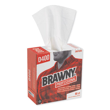 Brawny® Professional Medium Duty Premium Drc Wipers, 9 1-4 X 16 3-8, White, 90-box freeshipping - TVN Wholesale
